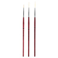 3-Pc Nail Art Liner Brush Set | Fine Detail Drawing Pens Nail Art Liner Brush QXL Light Grey