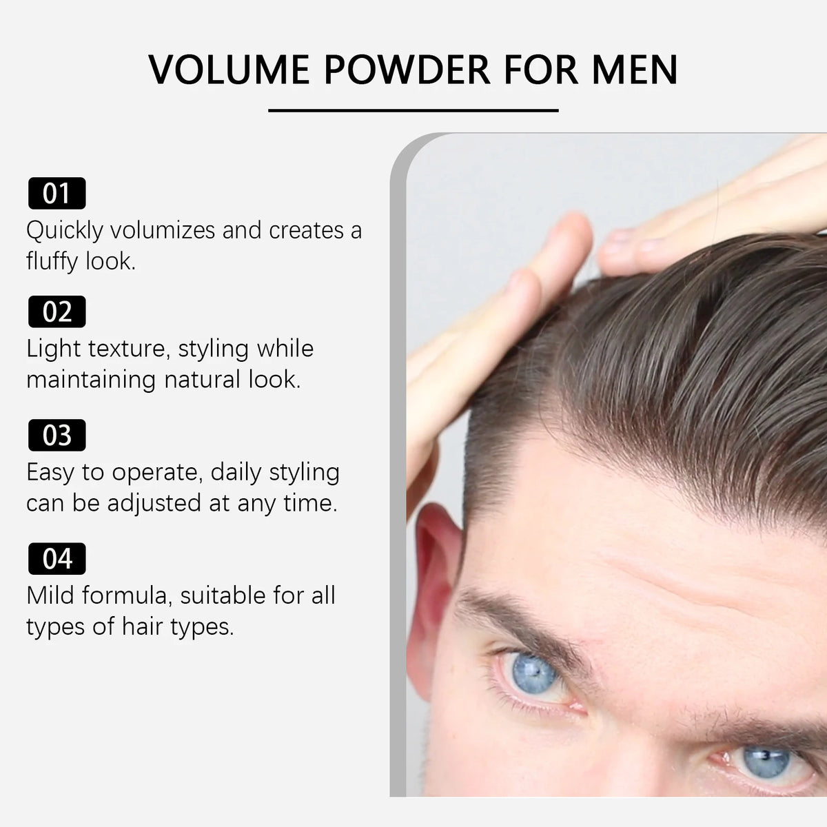 East Moon Hair Volume Texturizing Powder – Matte Finish 40g Hair Styling Powder QXL