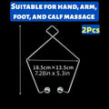 2-Pack Stainless Steel Acupressure Massage Clips | Body Massager Acupressure Massage Clip QXL 2pcs