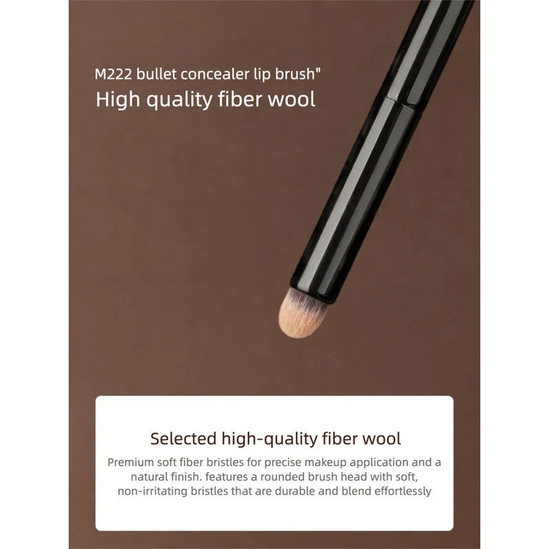 Moji M222 Bullet Concealer Brush | Lip, Eye & Blending Concealer Makeup Brush QXL