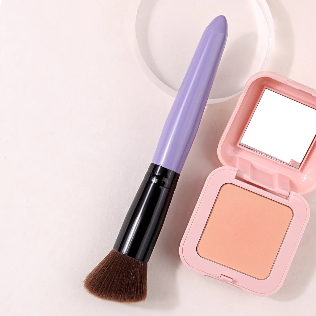 KOSSHOW Slope Blush Brush | Bronzer & Highlighter Tool Makeup Brush QXL