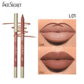 12-Color Waterproof Velvet Matte Lip Liner Pencil Set Lip Liner Pencil QXL L01