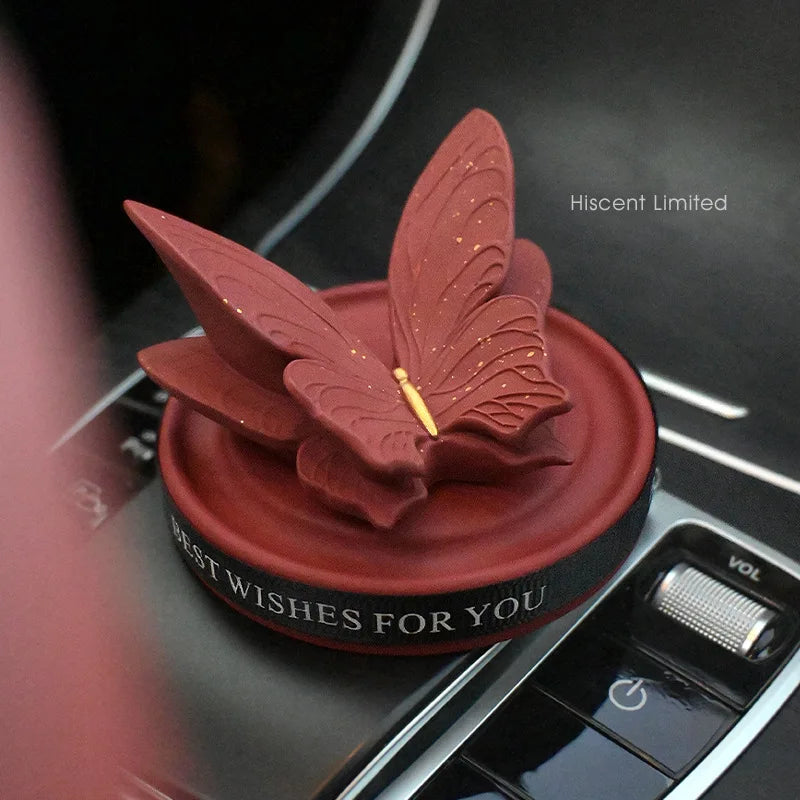 Butterfly Car Diffuser Stone | Essential Oil Air Freshener Gift Car Diffuser Stone QXL