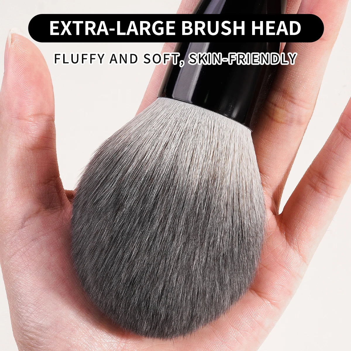MAANGE Large Soft Powder Brush | Dense Synthetic Face Brush Powder Makeup Brush QXL