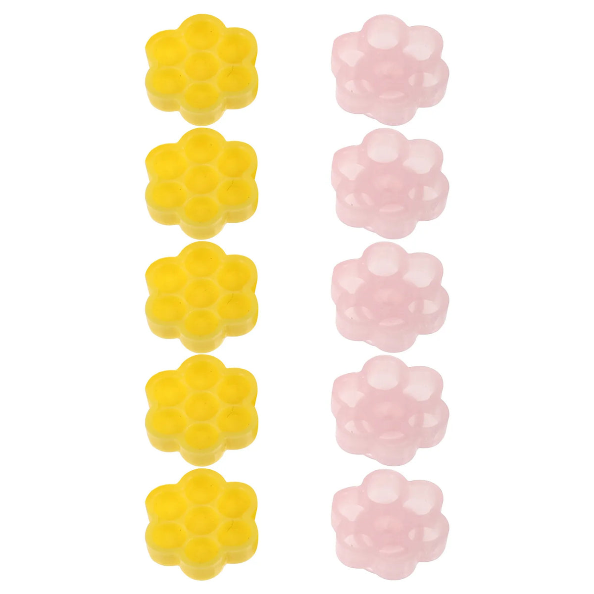 200-Pack Plum Blossom Eyelash Glue Cups | Lash Extension Holder Lash Extension Supplies QXL