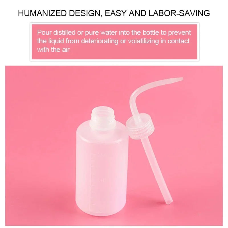 Eyelash Cleaning Bottle Curved Spout 250/500ml | Lash Wash Lash Cleaning Bottle QXL