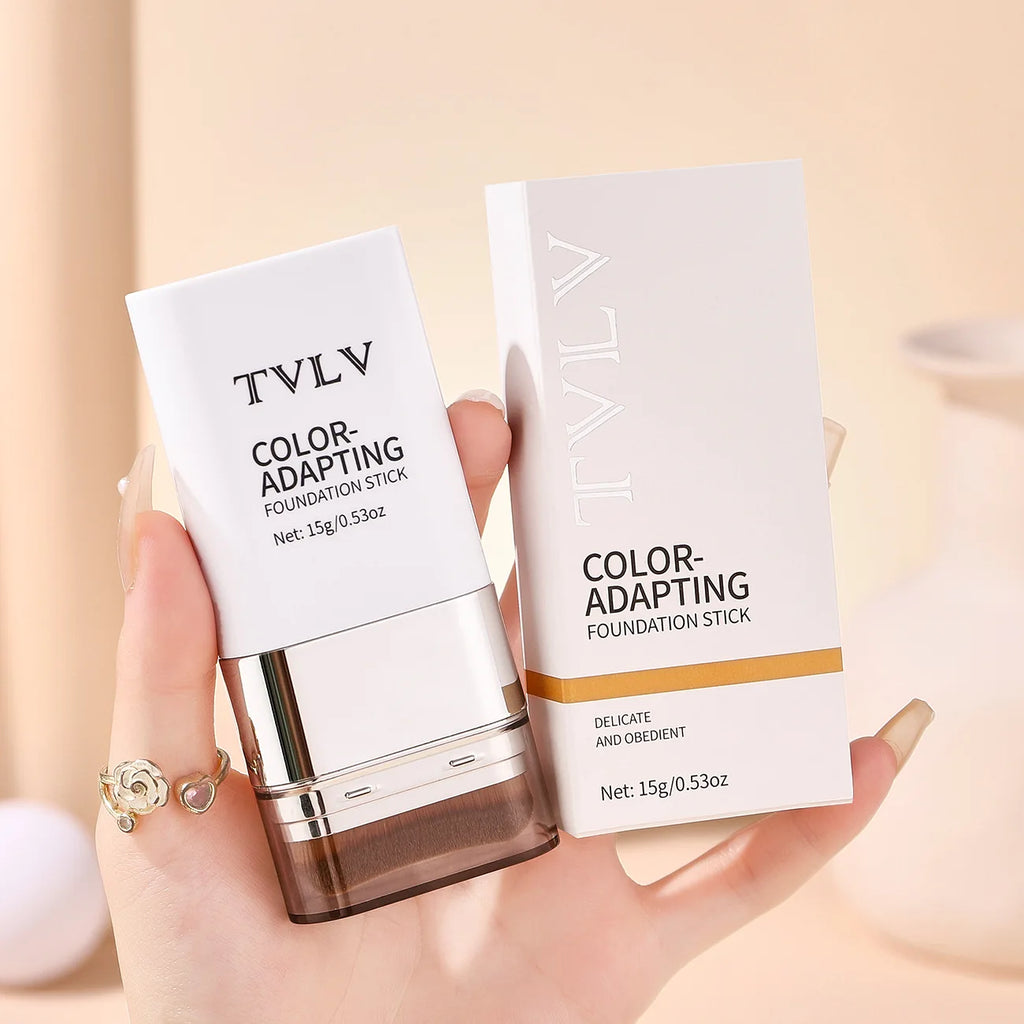 TVLV Color-Changing Foundation Stick | Dual-Head Lightweight Foundation Stick QXL