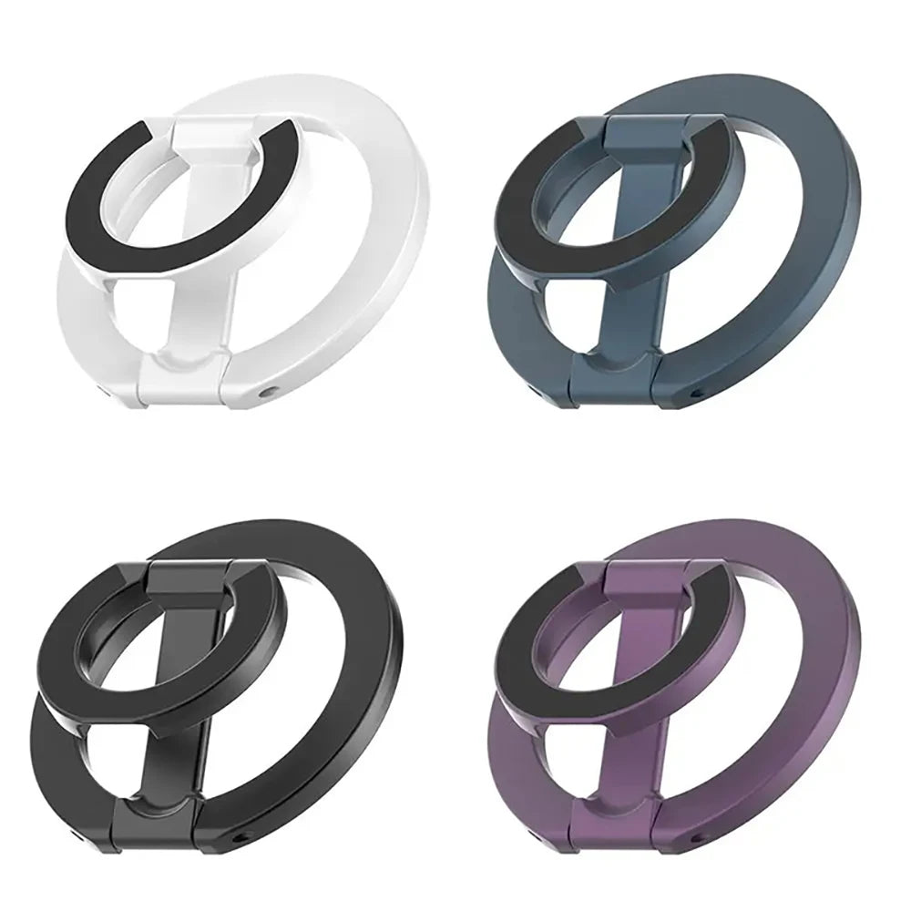 Double-Sided Magnetic Phone Ring Holder & Folding Stand Phone Ring Stand QXL