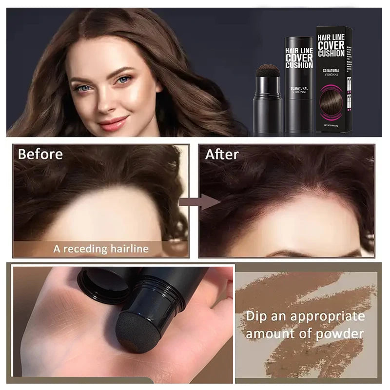 VERONNI Hairline Powder – Root Cover & Eyebrow Filler 2.5g Hairline Concealer Powder QXL