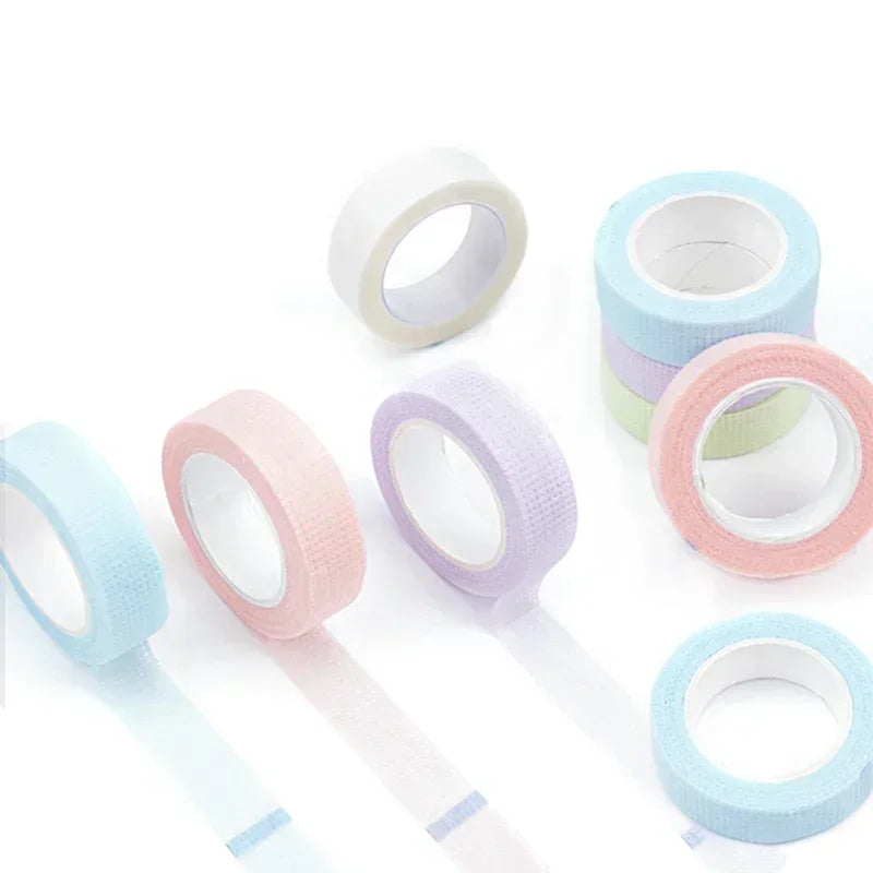 5-Roll Eyelash Extension Tape & Under Eye Pads | Breathable Lash Extension Tape QXL