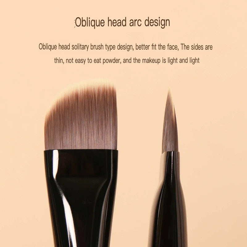 Angled Blade Foundation Brush – Seamless Translucent Finish Foundation Brush QXL