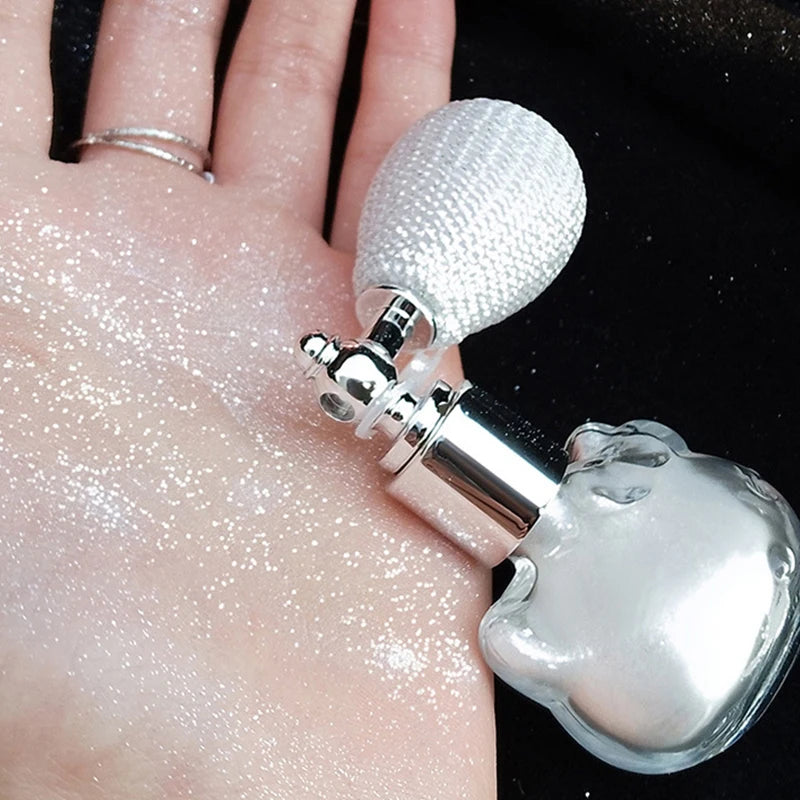 Diamond Glitter Highlighter Powder | Face Body & Hair Bronzer Glitter Highlighter Powder QXL