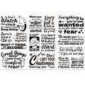 Rub-On Transfer Stickers for Furniture & Crafts | 6×12" 3-Pack Rub-On Transfer Decals QXL AECH04-14881