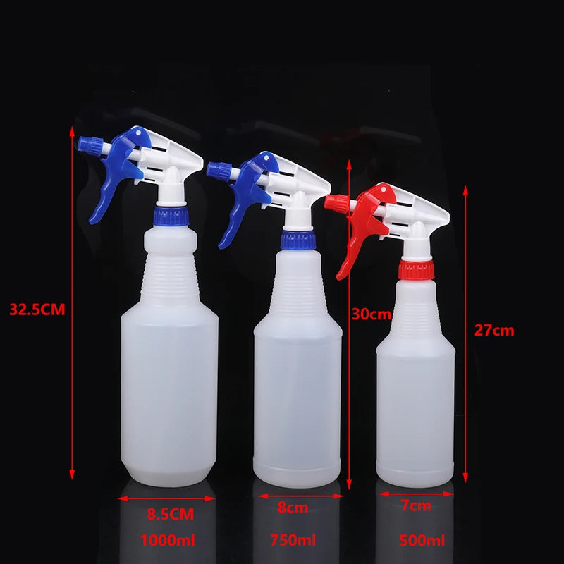 Refillable Spray Bottle 500ml–1000ml | Clear Plastic Atomizer Refillable Spray Bottle QXL