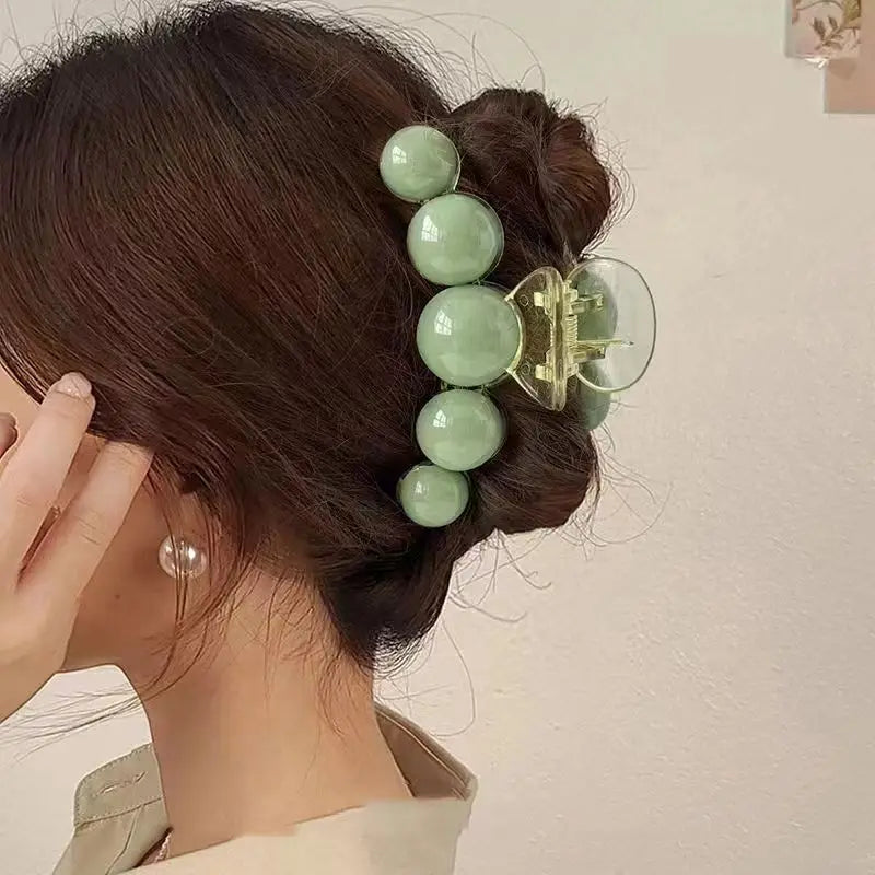 Korean Shark Claw Clips for Long Hair | Multiple Styles Hair Claw Clip QXL