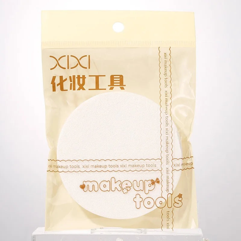 Round Foundation Puff | Soft Wet & Dry Makeup Sponge Makeup Sponge Puff QXL