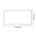 LED Car Sun Visor Vanity Mirror – Rechargeable & Dimmable Car Visor Vanity Mirror QXL Onesize