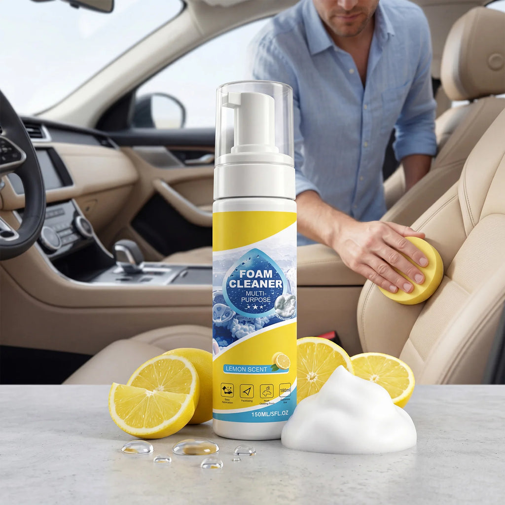 Multi-Purpose Foam Cleaner | Car Interior Deep Clean 150ml Car Foam Cleaner QXL