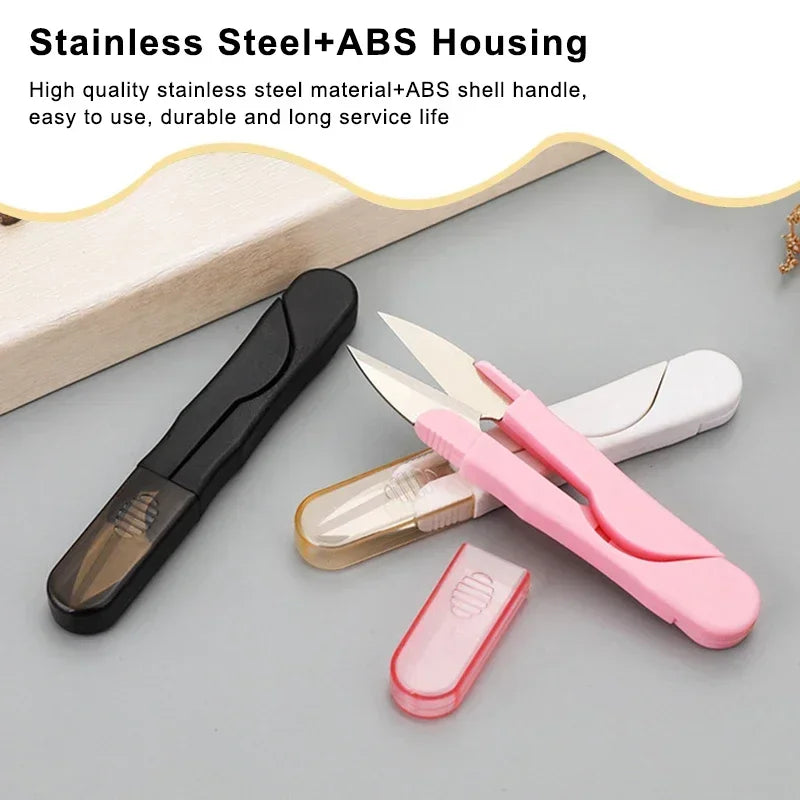 U-Shape Thread Cutter Scissors | Sewing & Embroidery Tool Thread Cutter Scissors QXL
