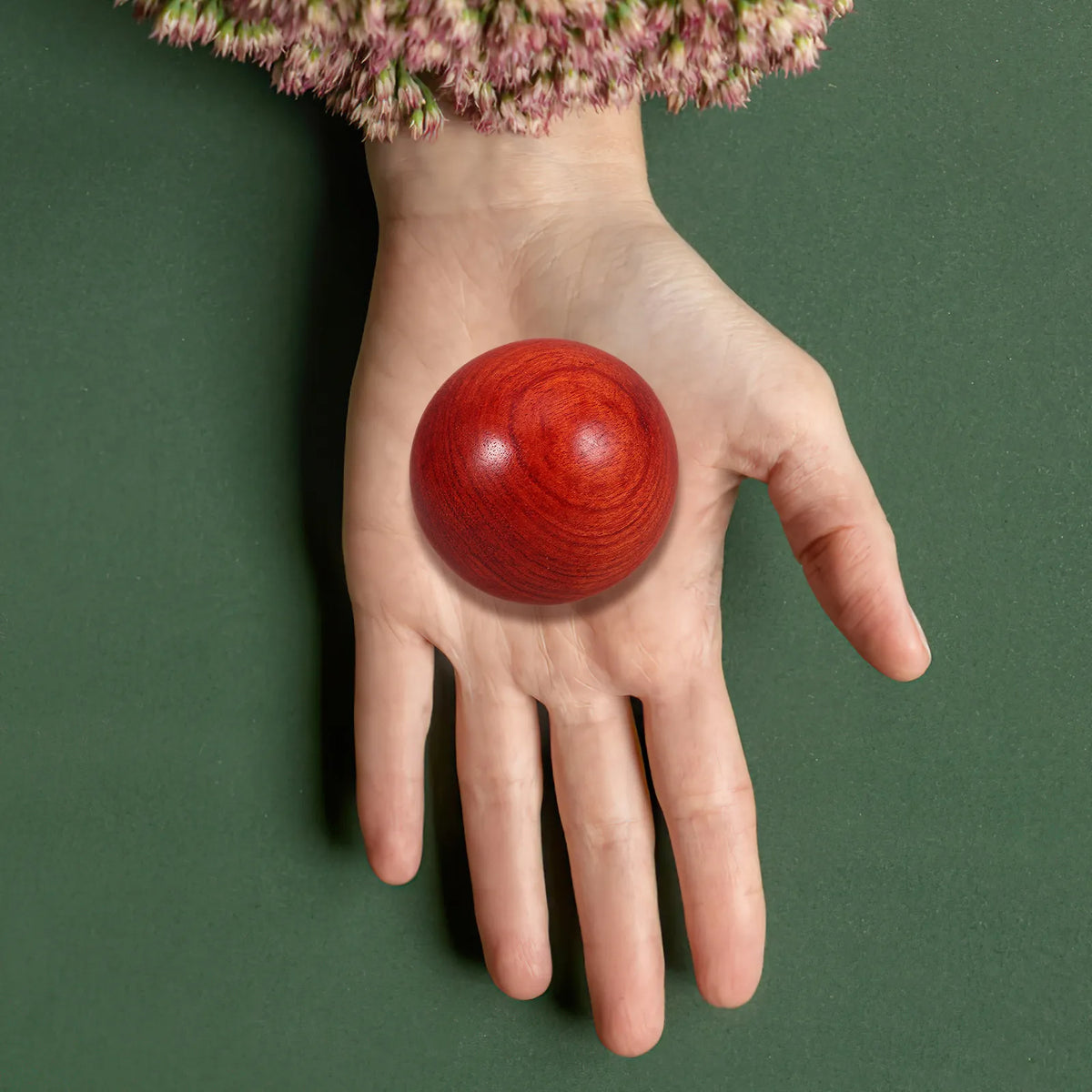Wooden Baoding Balls 2-Pack | Hand Massage & Reflex Training Hand Exercise Balls QXL