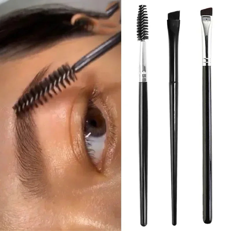 Spiral Eyebrow & Lash Comb Brush | Fiber Bristles Makeup Eyebrow Makeup Brush QXL