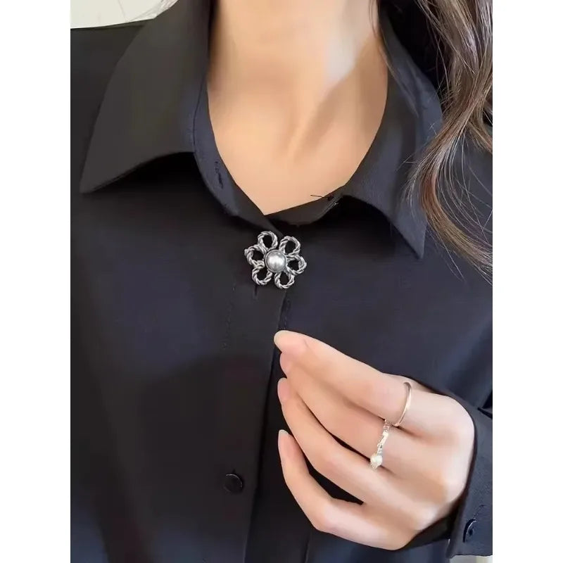 2-Pack Flower Print Adjustable Waist Buttons for Jeans & Pants Waist Adjuster Button QXL