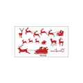 3D Christmas Temporary Tattoo Stickers | Glow-in-Dark Party Temporary Tattoo Stickers QXL 029