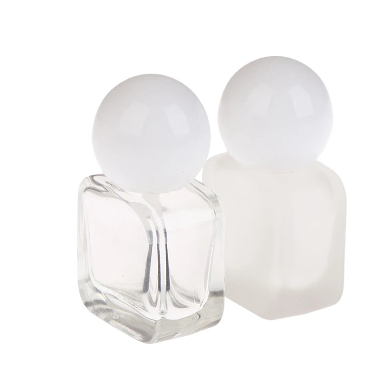 10ml Empty Glass Nail Polish Bottle with Brush Cap | Nail Art Nail Polish Bottle QXL