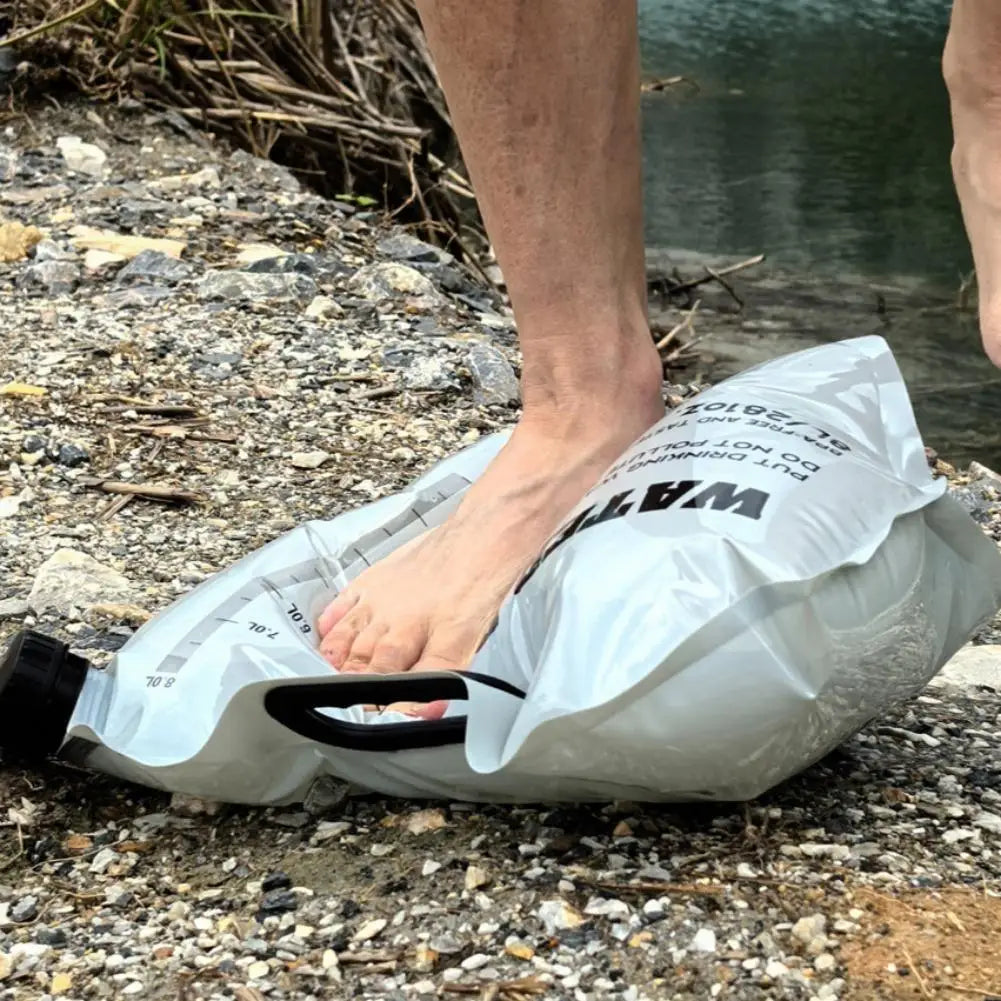 8L Foldable Camping Water Bag | Portable Collapsible Container Collapsible Water Container QXL