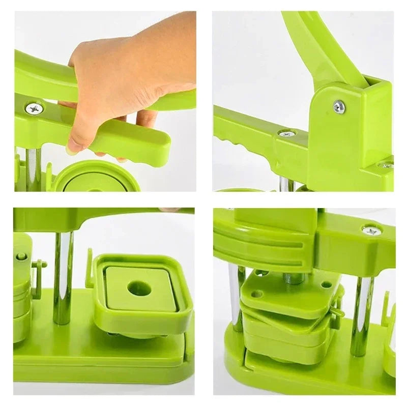 Square Button Badge Maker Machine | DIY Press 50×50mm Badge Maker Machine QXL