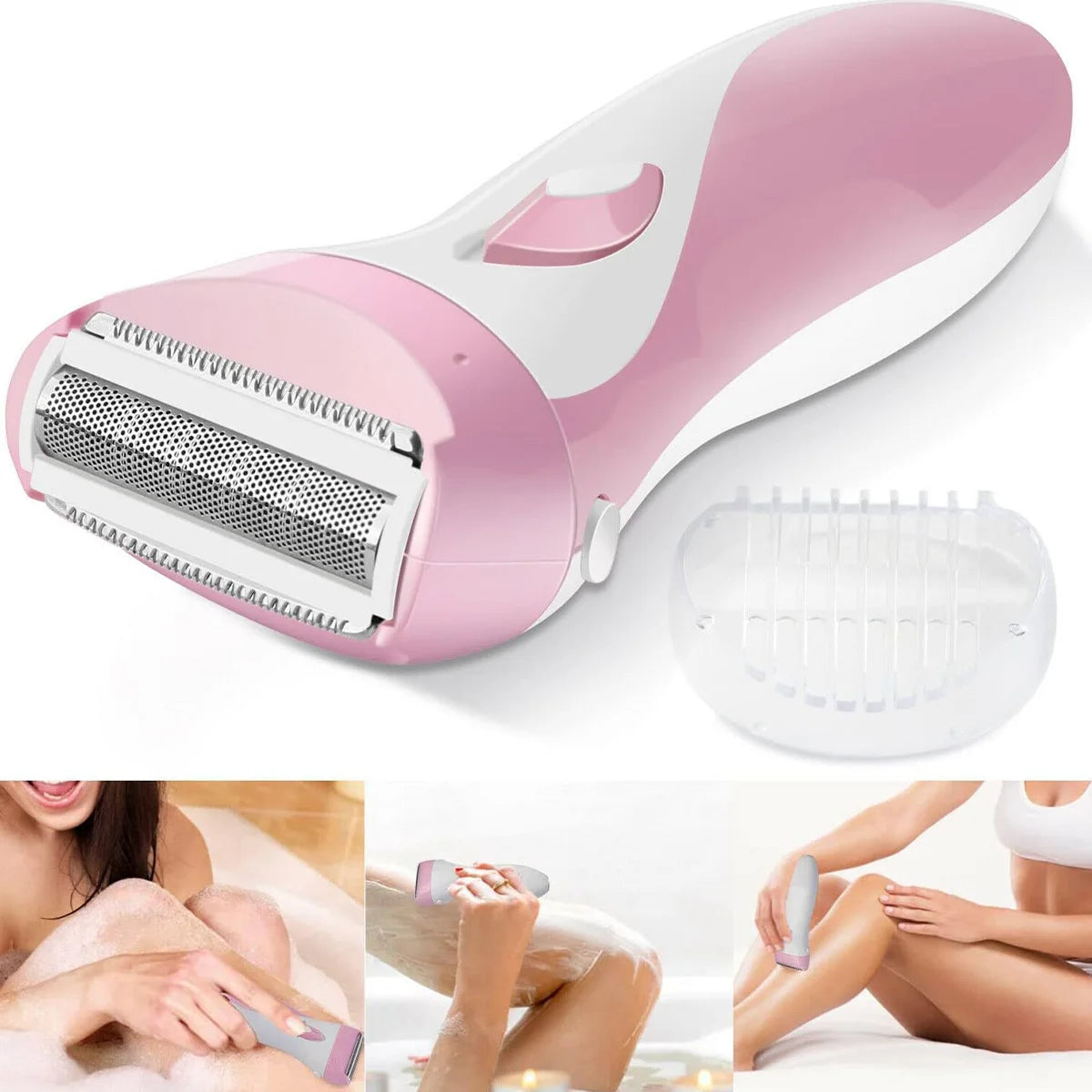 Electric Women's Epilator Bikini Trimmer – Wet & Dry Shaver Women's Epilator Trimmer QXL