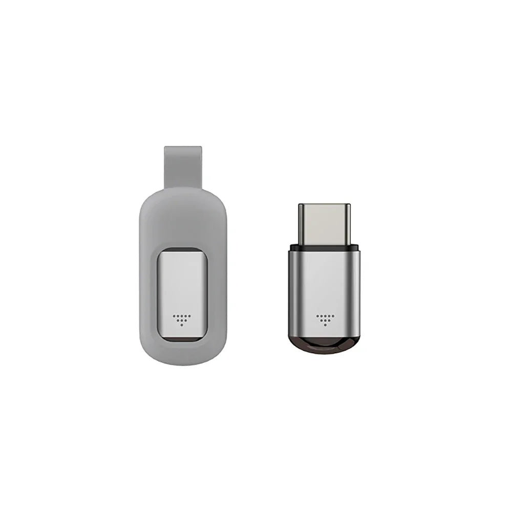 USB-C IR Blaster Adapter – Universal Infrared Remote Control IR Blaster Adapter QXL Silver Type C