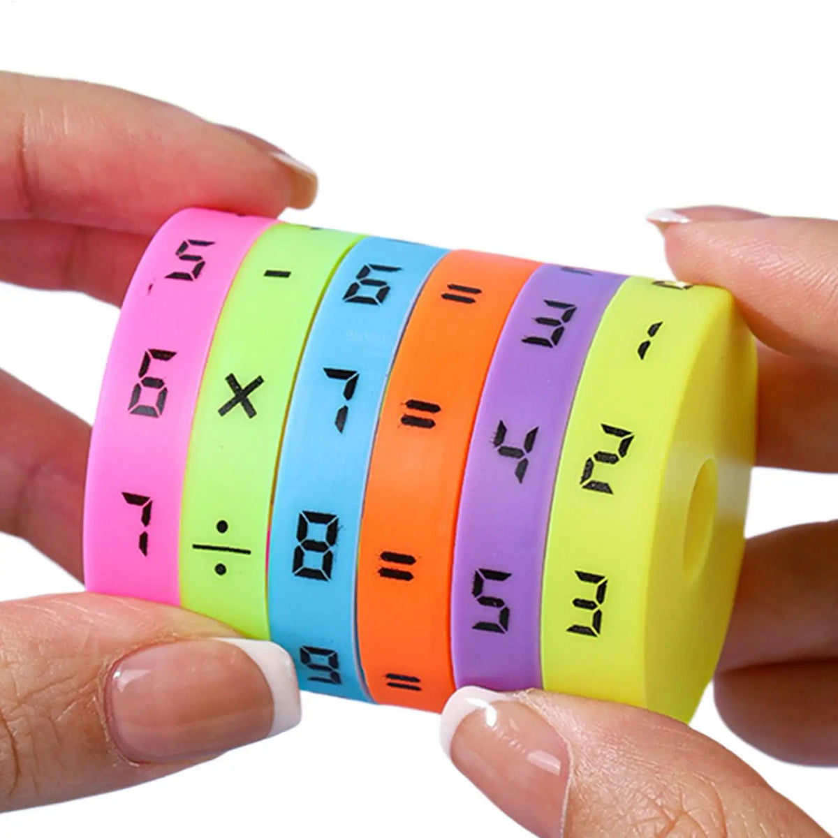 Montessori Arithmetic Cube | Kids Math Learning Puzzle Toy Math Learning Toy QXL