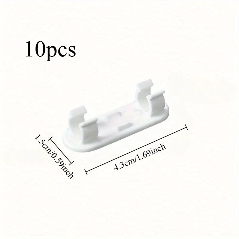 Adhesive Cable Management Clips | Adjustable Wire Cord Holders Cable Management Clips QXL 10pcs