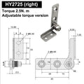 304 Stainless Steel Adjustable Damping Hinge | Frameless Stop Damping Positioning Hinge QXL A16