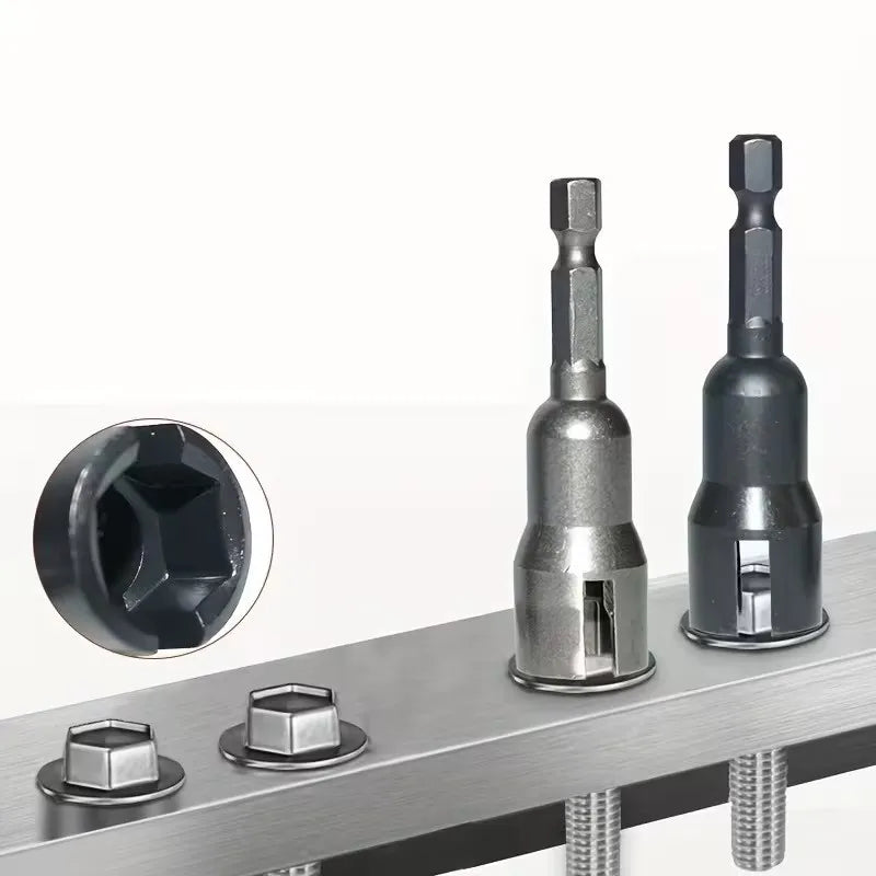 Hex Nut Driver Socket Wrench | Stainless Steel DIY & Auto Hex Nut Driver QXL