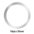 5/10-Pack Magnetic Metal Plates for Phone Car Mounts & Holders Phone Mount Plate QXL Silver 10pcs