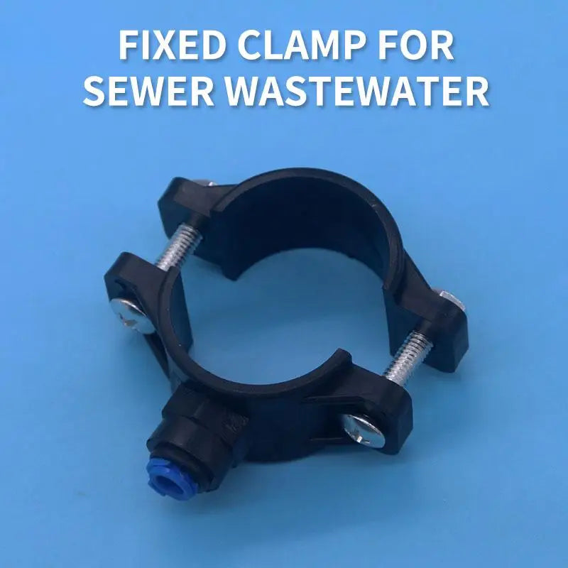 Adjustable Drain Hose Clamps 38–58mm | 1/4" OD | 1–3 Pack Hose Clamp QXL
