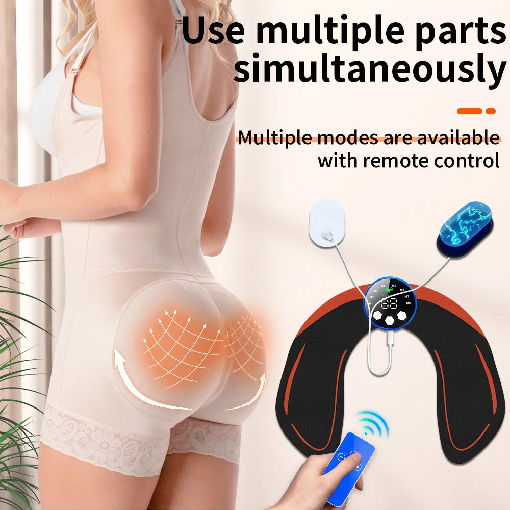 Wireless EMS Muscle Toner | 29 Levels 8 Modes Dual-Channel EMS Muscle Toner QXL