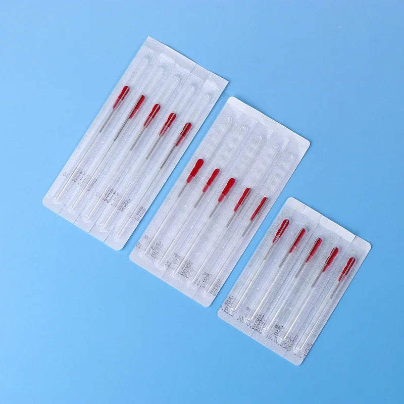 100-Pack Sterile Disposable Acupuncture Needles + Guide Tubes Acupuncture Needles QXL