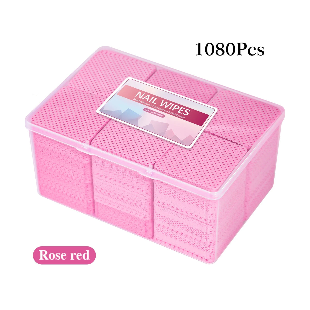 1080-Pack Lint-Free Nail Polish Remover Wipes | Salon & Home Nail Remover Wipes QXL A7-1080pcs