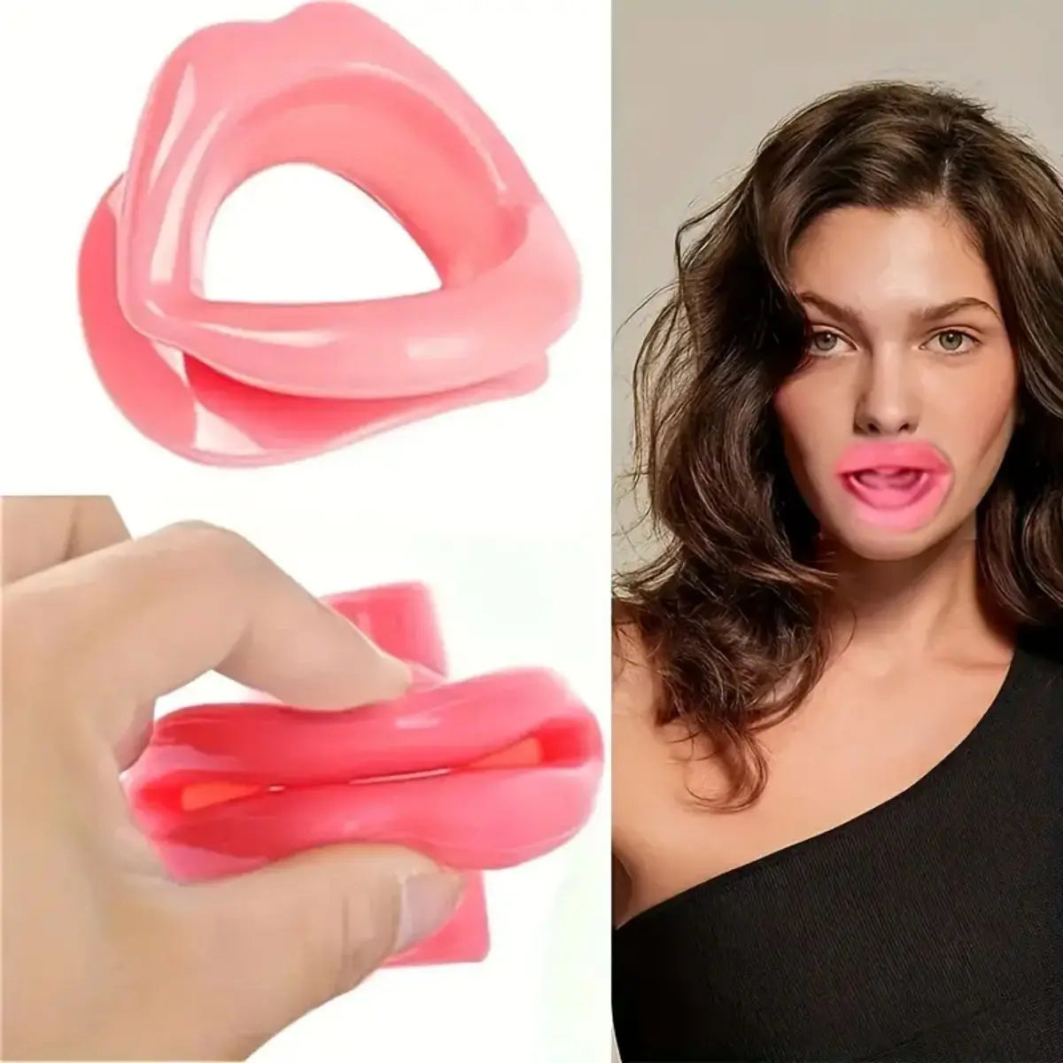 Silicone Lip Trainer & Mouth Face Toner | Portable Beauty Tool Lip Toning Tool QXL