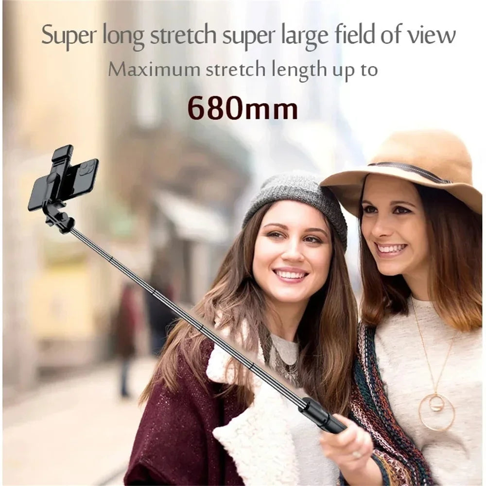 Selfie Stick Tripod with Fill Light & Bluetooth Remote Shutter Selfie Stick Tripod QXL