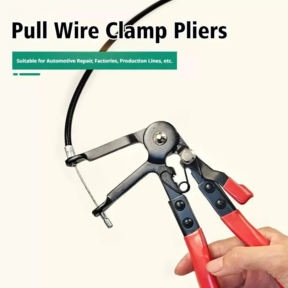 Flexible Cable Hose Clamp Pliers | 24.4" Auto Repair Tool Hose Clamp Pliers QXL