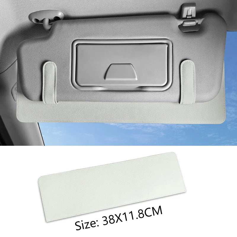 Universal Car Sun Visor Extender | Anti-Glare Sunshade Shield Sun Visor Extender QXL Light gray