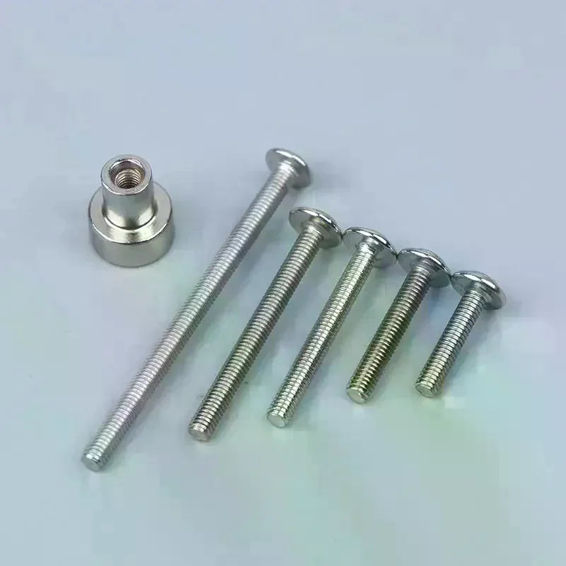 Magnetic Fan Screws & Nut Set | DIY PC Chassis Cooling Mount PC Fan Mount Set QXL