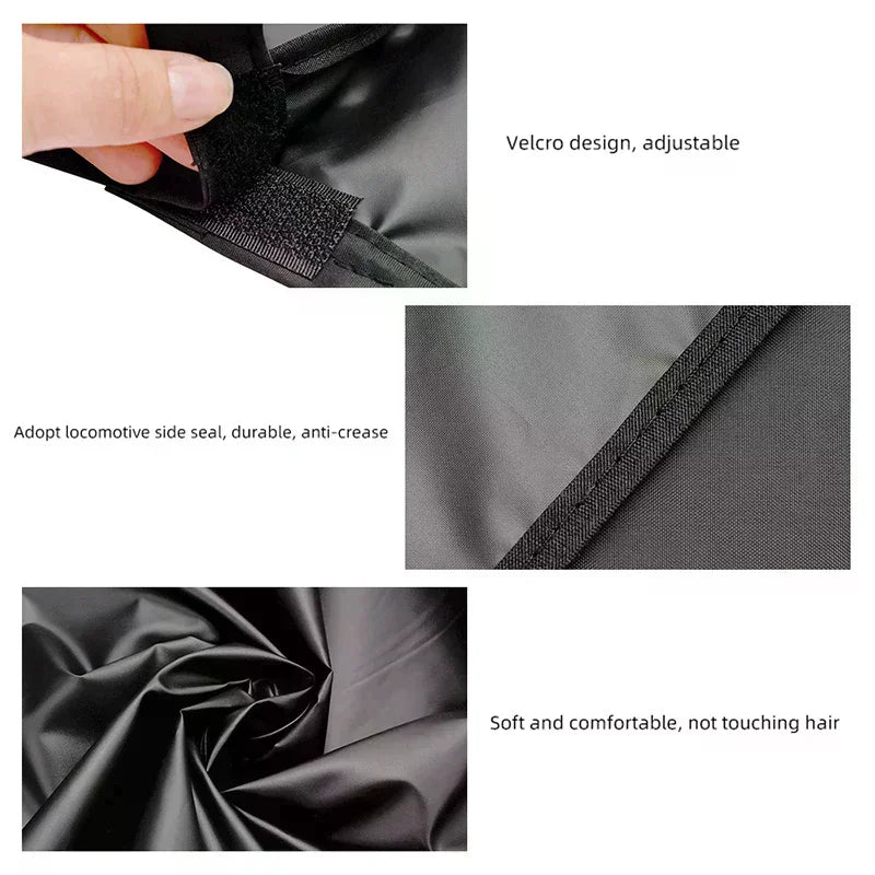 Waterproof Barber Cape | Salon Hair Dye Hairdressing Cloak Hairdressing Cape QXL