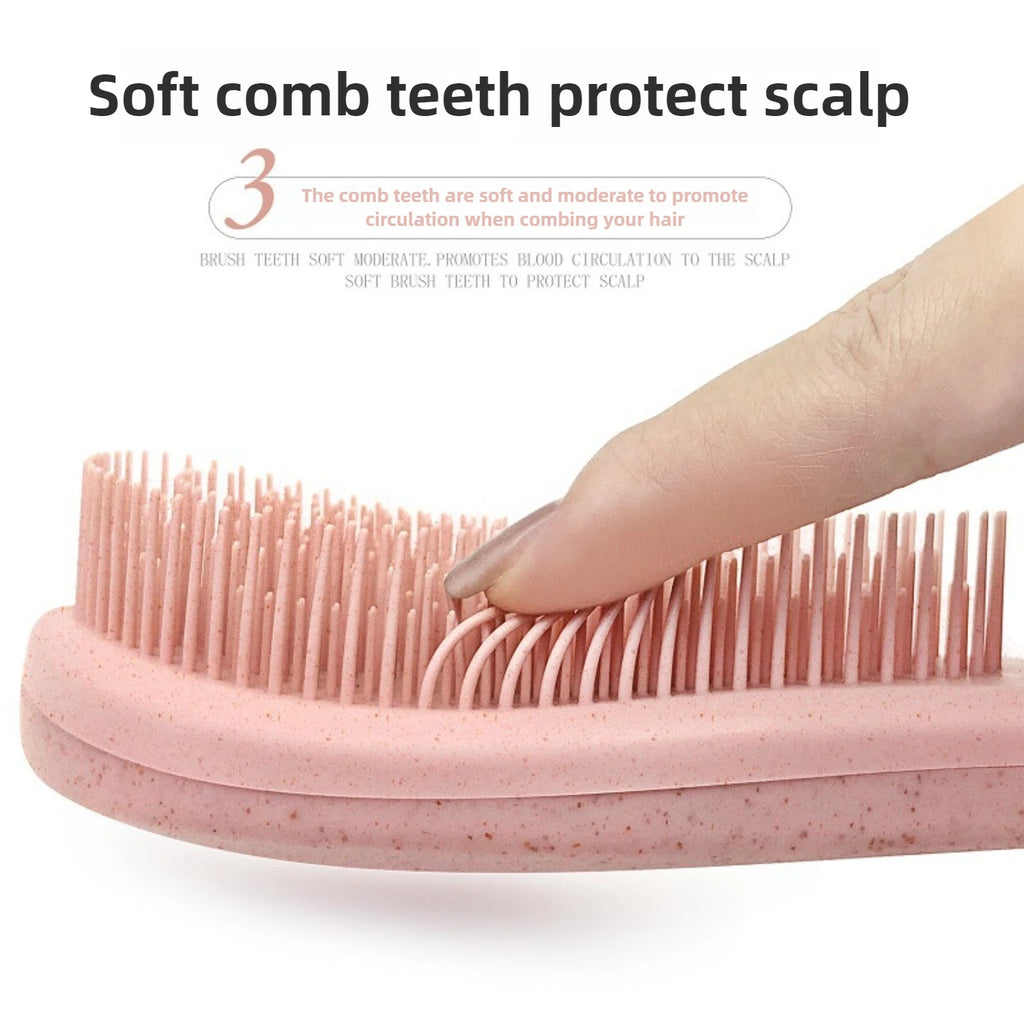 Magic Detangling Hair Brush | Anti-Static Scalp Massage Comb Detangling Hair Brush QXL