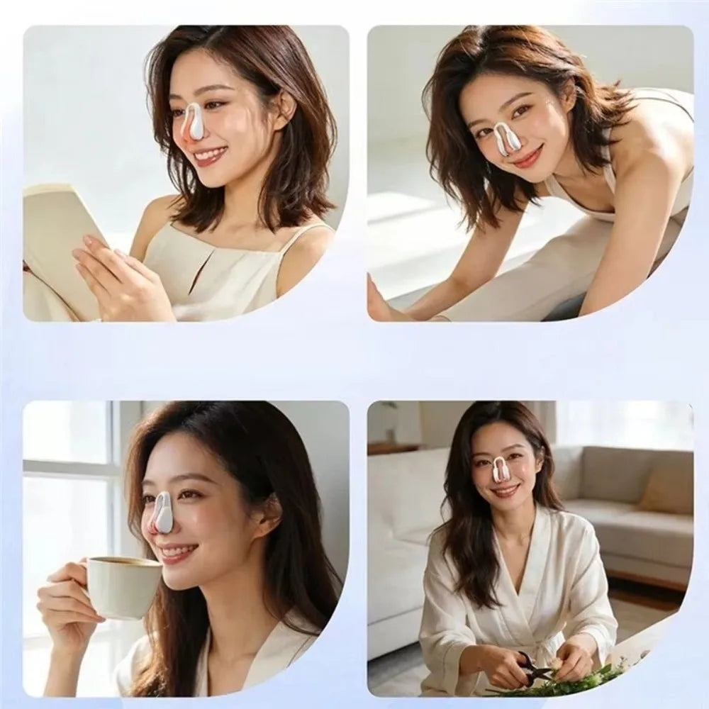 EMS Microcurrent Nose Shaper Clip | Electric Pulse Lift Device Facial Beauty Device QXL