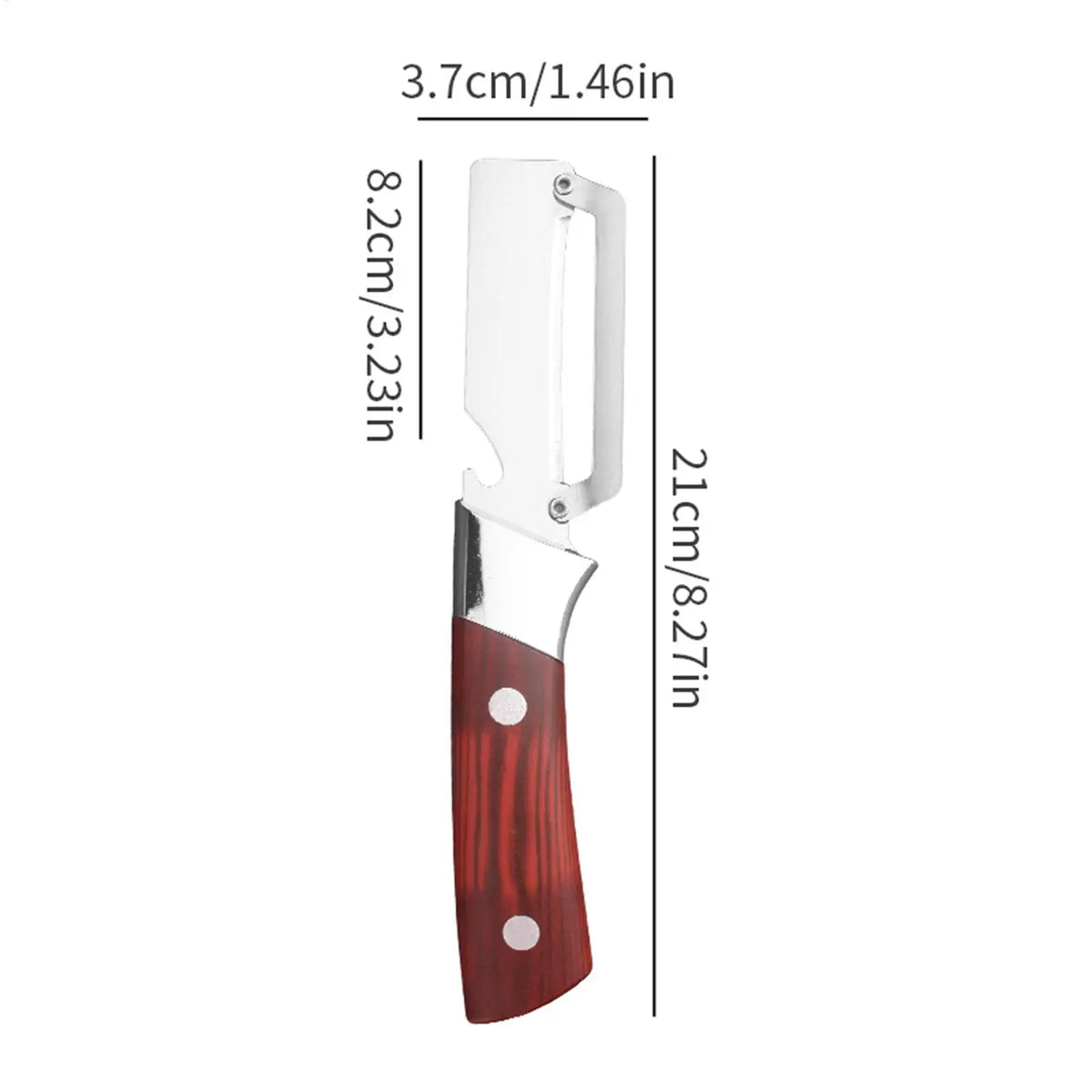 Stainless Steel Multi-Function Vegetable & Fruit Peeler Vegetable Peeler QXL